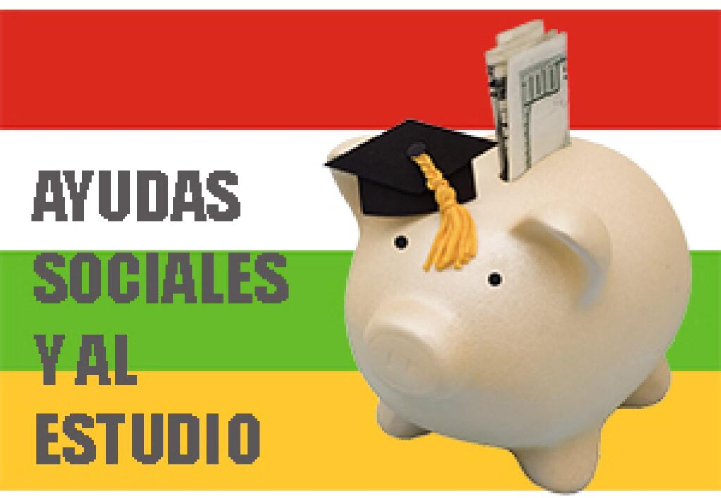 Hucha con forma de cerdito sobre bandera de La Rioja