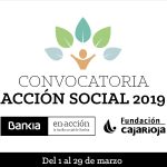 Logotipo de acción social Bankia Fundación Caja Rioja
