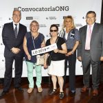 Representantes de La Rioja Sin Barreras, Bankia y Fundación Caja Rioja