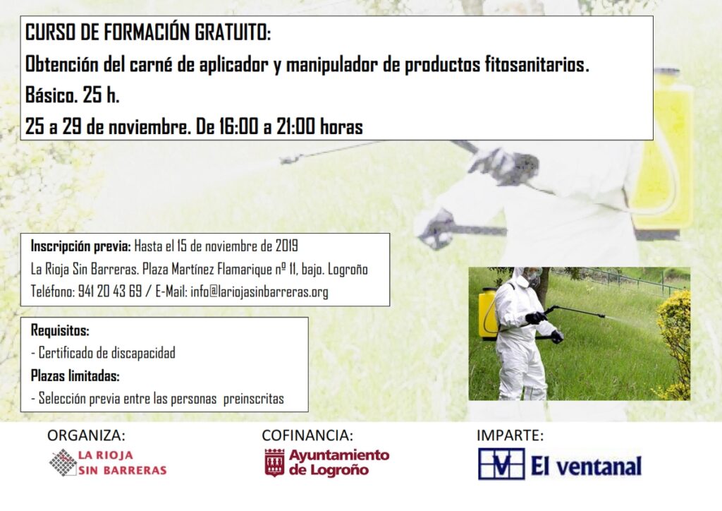 POSTER Curso FITOSANITARIOS