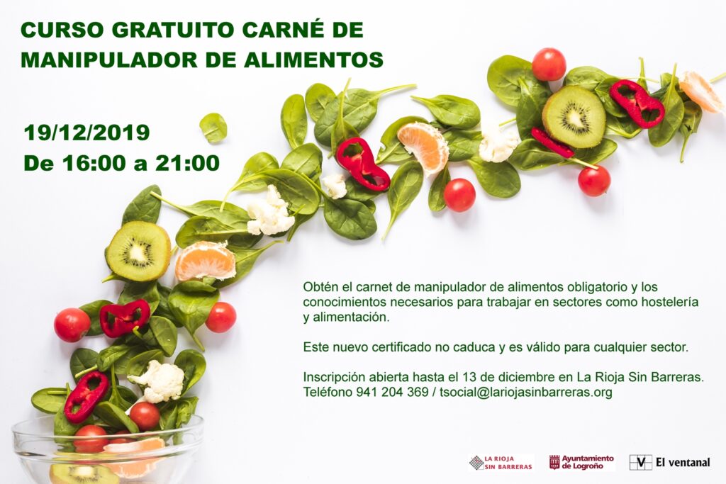 Carné manipulador de alimentos