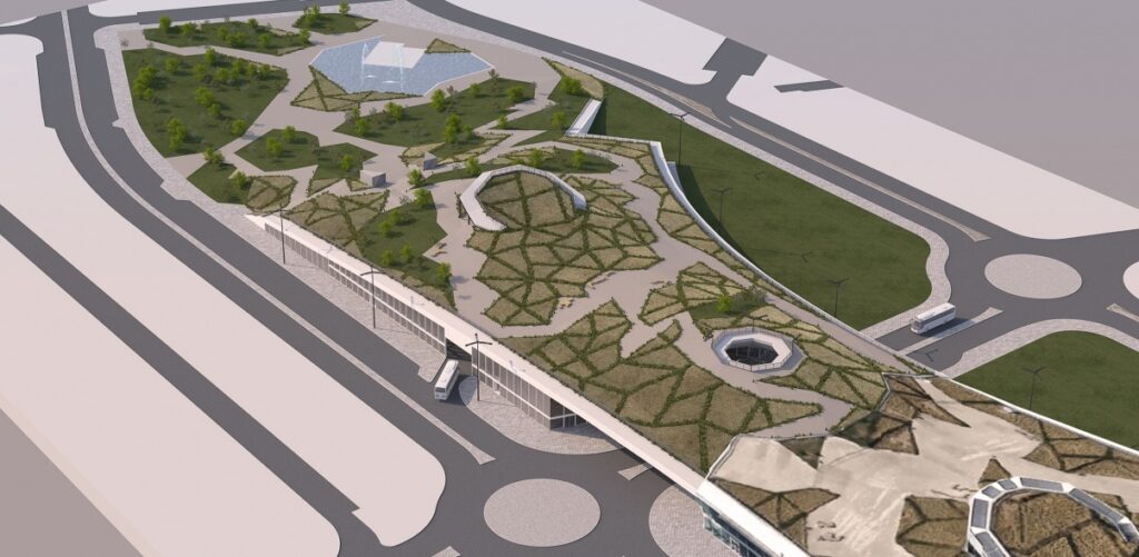 Obra estación de autobuses de Logroño