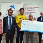 Entrega donativo CaixaBank