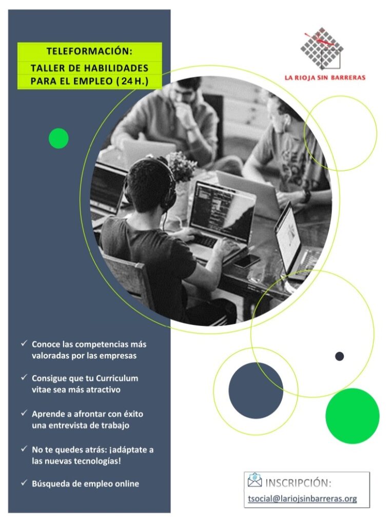 Cartel Taller de empleo