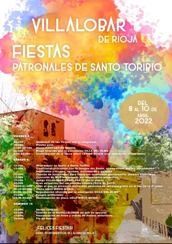 Villalobar de Rioja Cartel fiestas