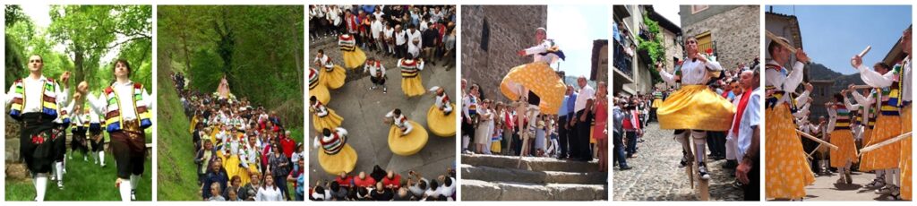 Danzadores de anguiano mosaico