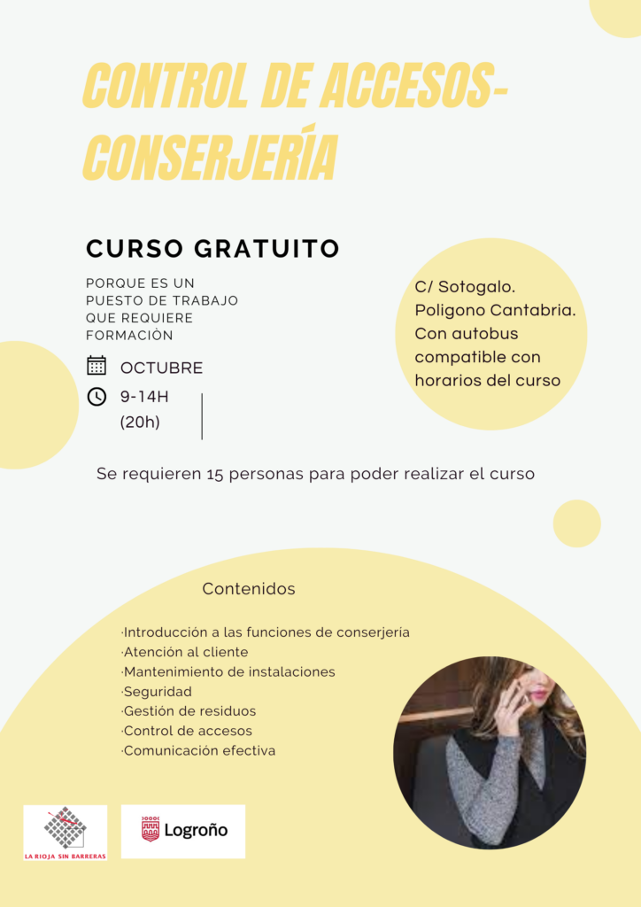 control accesos y conserjería
