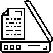 Grabación de datos y escaneo