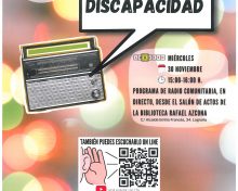 Programa “Hola Barrio” por el Día Internacional de las Personas con Discapacidad