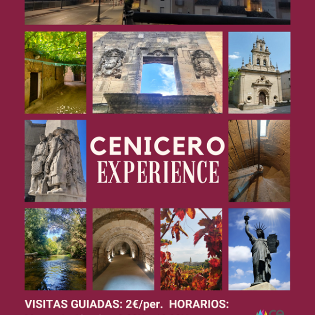 Cenicero experience. Visitas guiada
