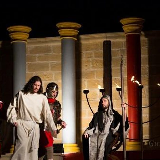 Escenificación de la Pasión de Cristo