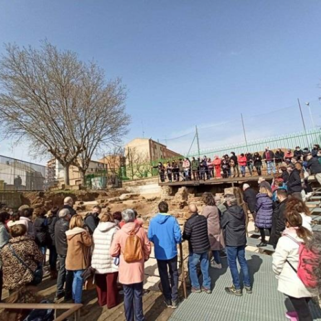Visitas guiadas al yacimiento de “La Clínica” y la muralla romana de Juan Ramos