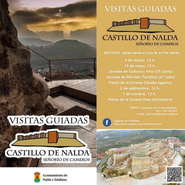 Visita guiada al Castillo de Nalda, Señorío de Cameros
