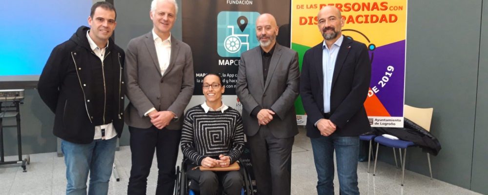 Logroño recibe el reconocimiento de Fundación Telefónica como ‘Ciudad Mapcesible’