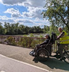 Paseo con Bici Sin Edad- Asociación Colletero de Nalda
