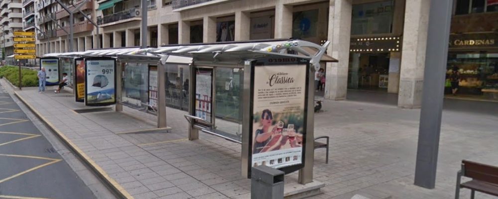 Mejora de accesibilidad en paradas de autobús urbano de Logroño