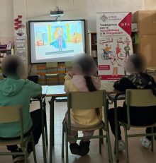 Sensibilización de la discapacidad en centros educativos de La Rioja durante el año 2025