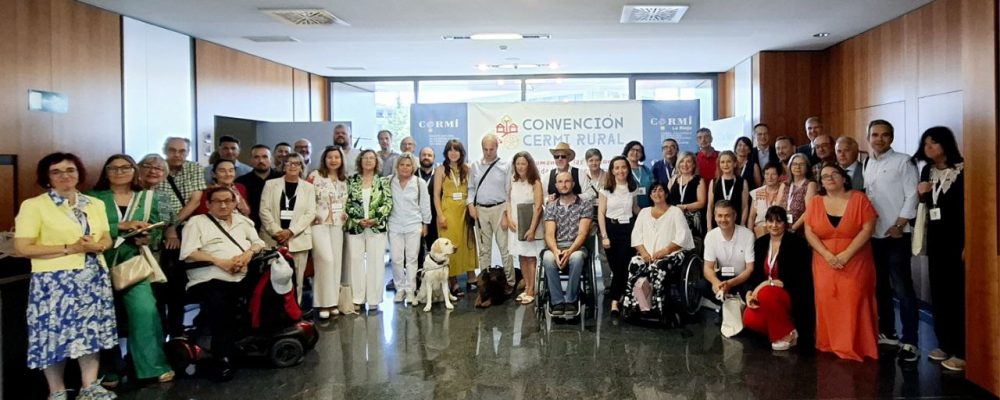 El movimiento CERMI proclama en Logroño la Declaración de La Rioja para un medio rural inclusivo