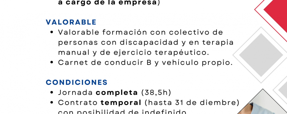 OFERTA FISIOTERAPIA